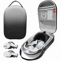 Hard Carrying Case Compatible with Oculus Meta Quest 3S/Quest 3/Quest 2 Official Original/Elite Strap Version VR Headset and Touch Controller Accessories, Suitable for Travel and Home Storage