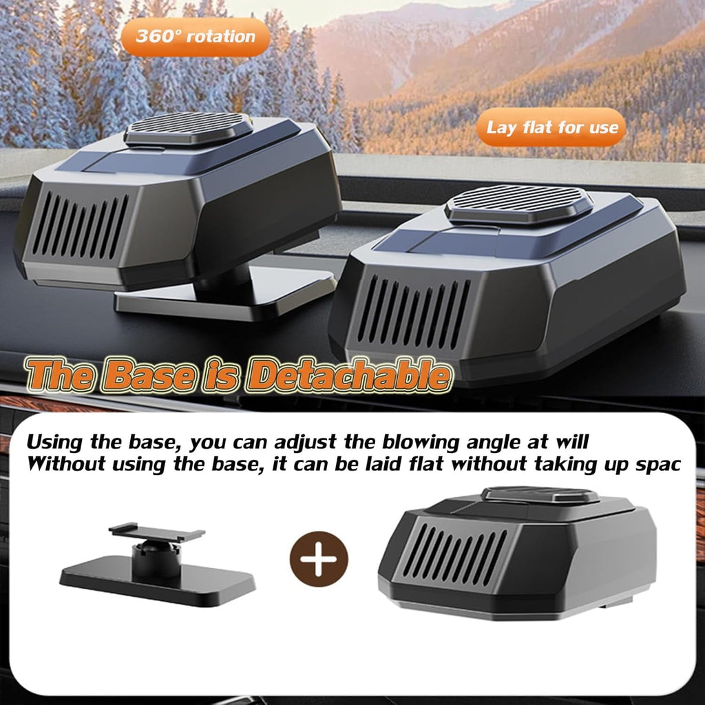 Auto Car Heater Fan Car Heater with Cooling Function 12V Car Heater Car Heater Fan Plug-in Anti-Fog Car Electric Fast Heating Cooling Fan Car Windshield Defroster for All Cars
