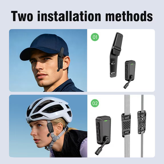 Bike Bluetooth Headset, 2 Way Helmet Intercom Communication System, Wireless Noise Cancellation Intercom, Music Sharing, 500m Intercom, IPX5 Waterproof