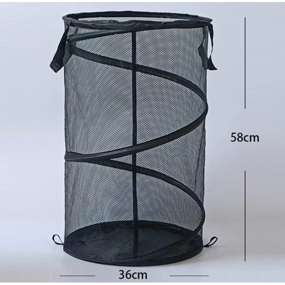 Garden Mesh Plant Cover, 4 Pack Pop Up Outdoor Plant Protector with Stakes, Garden Netting for Protecting Plant Vegetable Fruit from Birds Insects, 22.8" x 11.4" Foldable Plant Netting - Black