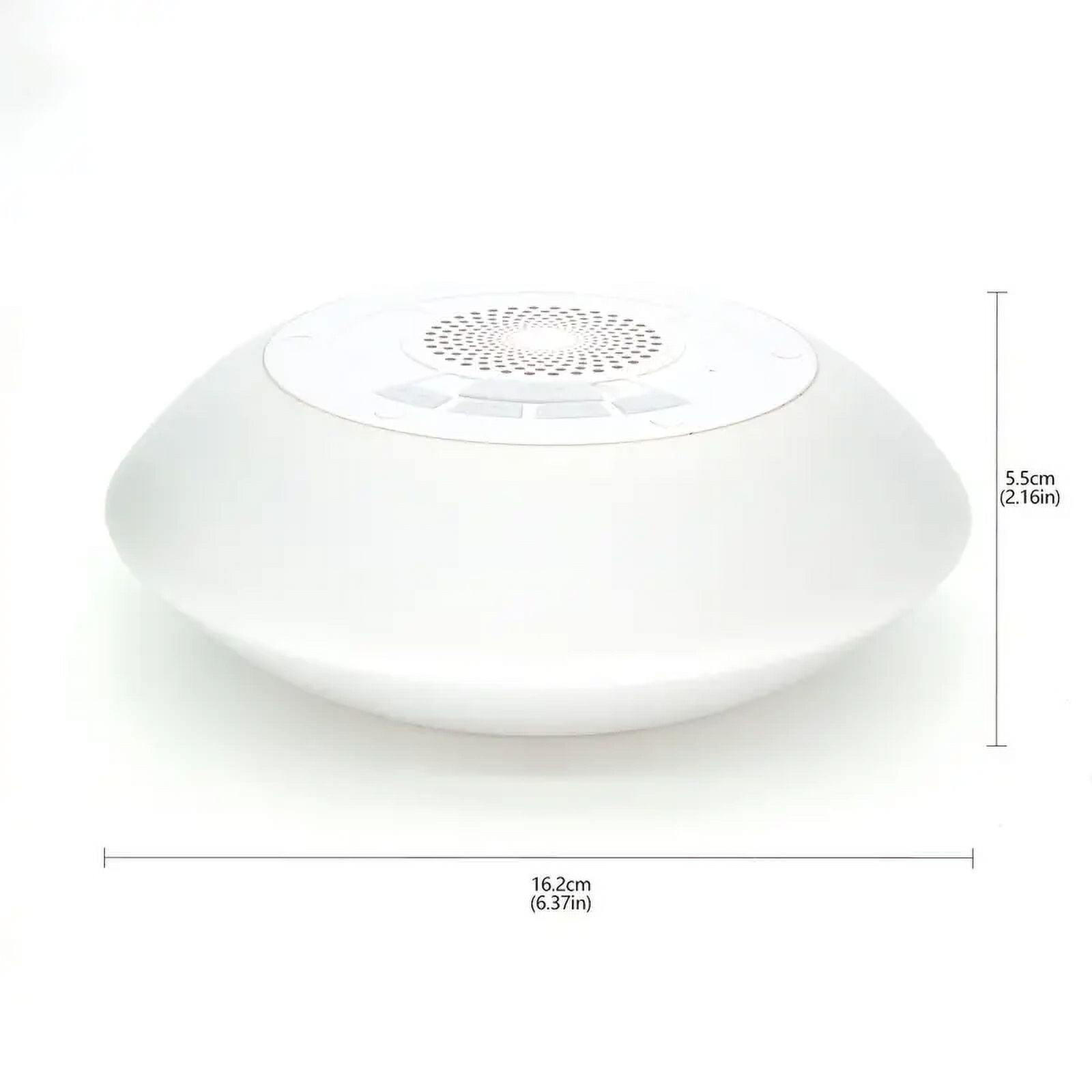 Floating Pool Bluetooth Speakers with RGB LED Waterproof Stereo Sound Floating Speaker Built-in Mic Wireless Shower Speaker for Hot Tub Pool Bathtub Shower Outdoor Swim Floating Pool Lights